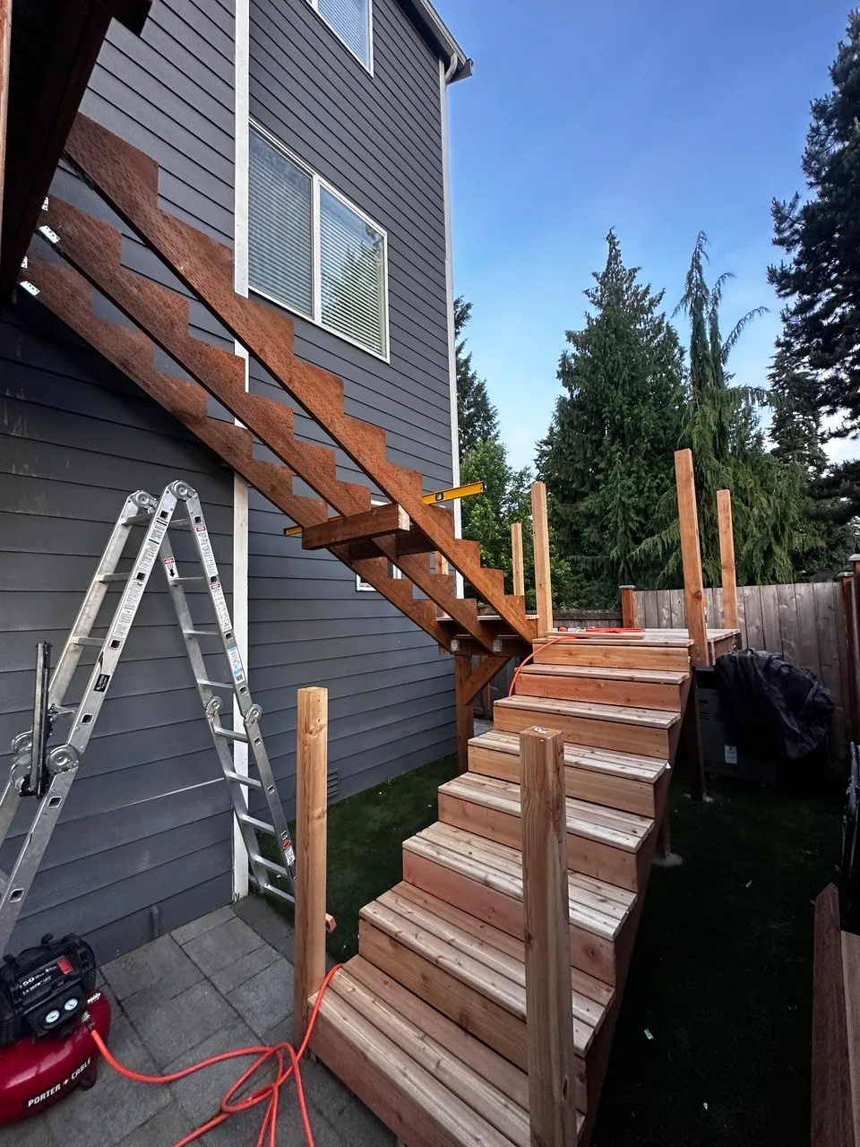 Finished deck renovation