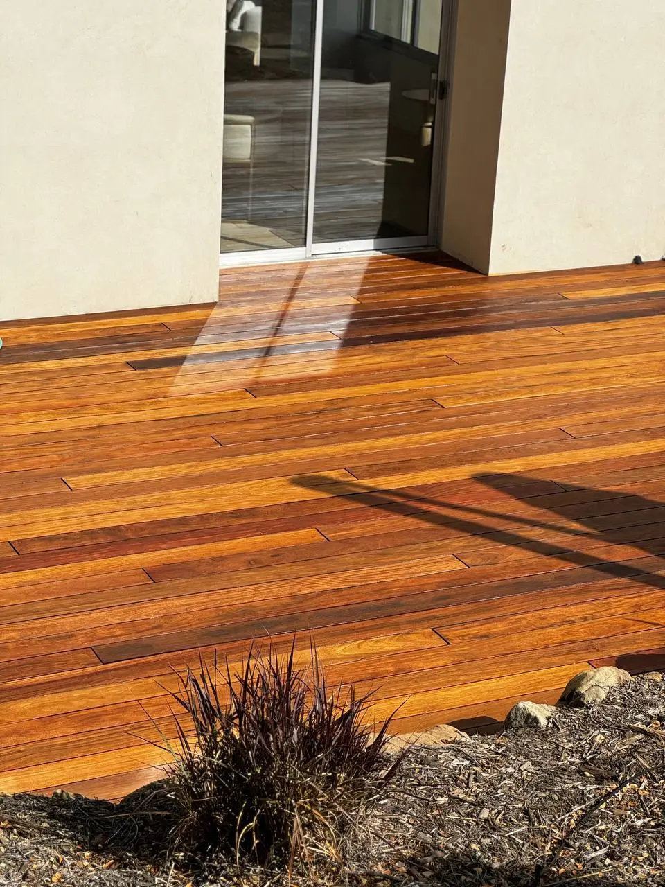 Restored IPE wood deck